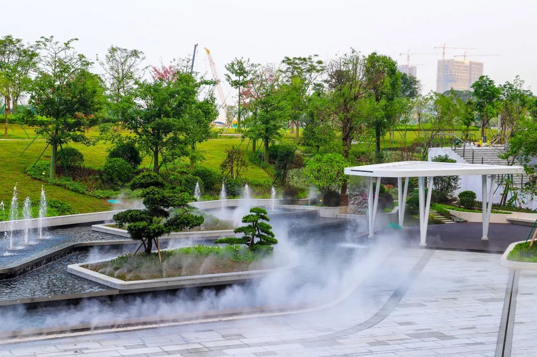 翠亨国际科创中心休闲广场完成升级改造,正式对外开放!