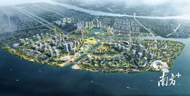 翠亨新区翠湖新城。 受访者供图